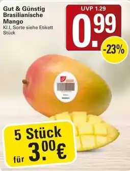WEZ Gut & Günstig Brasilianische Mango Angebot