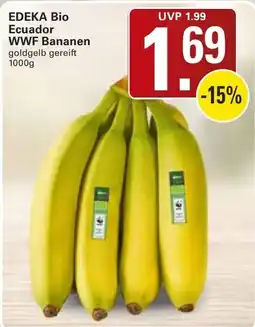 WEZ EDEKA Bio Ecuador WWF Bananen Angebot