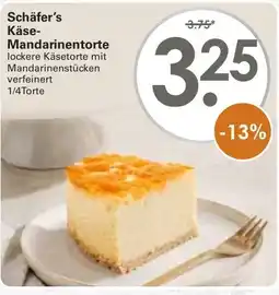 WEZ Schäfer's Käse-Mandarinentorte Angebot