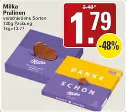WEZ Milka Pralinen Angebot