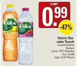 WEZ Volvic Tee oder Touch Angebot