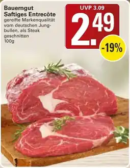 WEZ Bauerngut Saftiges Entrecôte Angebot
