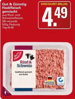 WEZ Gut & Günstig Hackfleisch gemischt Angebot