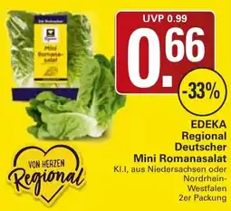 WEZ EDEKA Regional Deutscher Mini Romanasalat Angebot