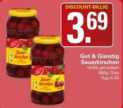 WEZ Gut & Günstig Sauerkirschen Angebot