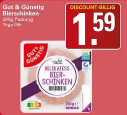 WEZ Delikatess Bierschinken Angebot