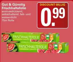 WEZ Gut & Günstig Frischhaltefolie Angebot