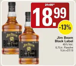 WEZ Jim Beam Black Label Angebot