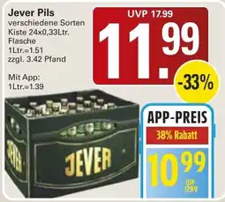 WEZ Jever Pils Angebot