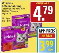 WEZ Whiskas Katzennahrung Angebot