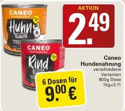 WEZ Caneo Hundenahrung Angebot