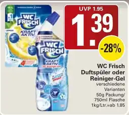 WEZ WC Frisch Duftspüler oder Reiniger-Gel Angebot