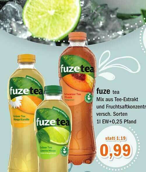 Fuze Tea Angebot bei Aktiv Irma Fuze Tea Angebot bei Aktiv Irma