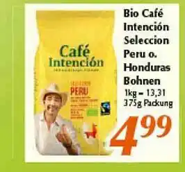 inkoop Bio Café Intención Seleccion Peru O Honduras Bohnen Angebot