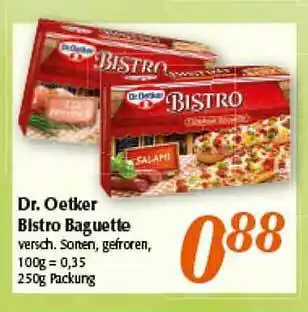 inkoop Dr. Oetker Bistro Baguette Angebot