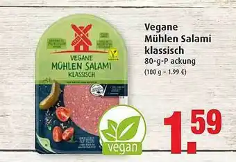 Markant Vegane Mühlen Salami Angebot