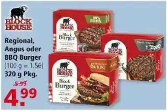 Multi Markt Block House Regional Angus Oder Bbq Burger Angebot