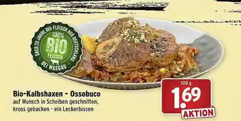 Wasgau Bio-kalbshaxen-ossobuco Angebot