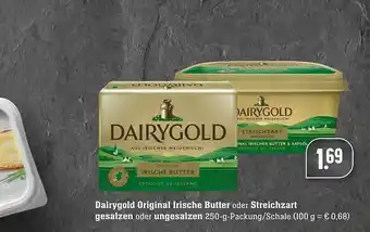 Edeka Dairygold Original Irische Butter Oder Streichzart Gesalzen Oder Ungesalzen Angebot