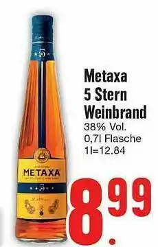 Edeka Metaxa 5 Stern Weinbrand Angebot
