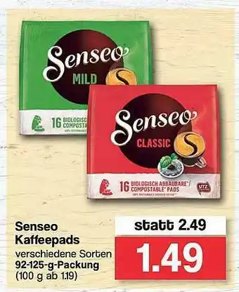 Famila Nord West Senseo Kaffeepads Angebot