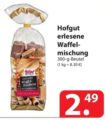 Famila Nord Ost Hofgut erlesen Waffelmischung 300g Beutel Angebot