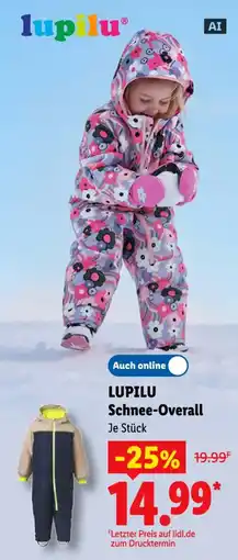 Lidl LUPILU Schnee-Overall Angebot