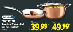 Lidl SILVERCREST Premium-Pfanne/Topf mit Kupferschicht Angebot
