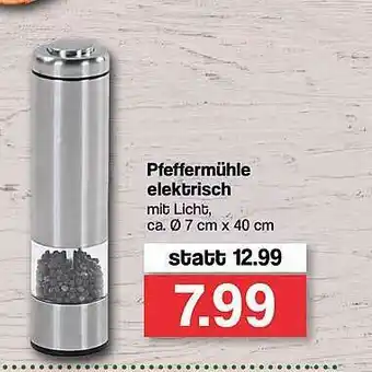 Famila Nord West Pfeffermühle Elektrisch Angebot