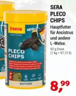 Zookauf SERA PLECO CHIPS Angebot