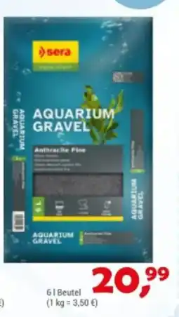 Zookauf sera Aquarium Gravel Anthracite Fine Angebot
