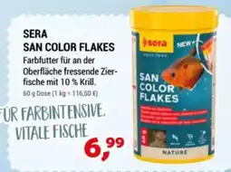 Zookauf SERA SAN COLOR FLAKES Angebot
