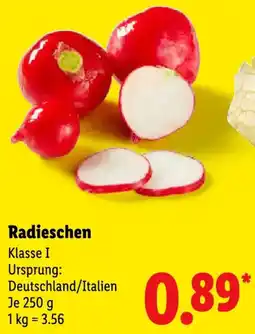 Lidl Radieschen Angebot