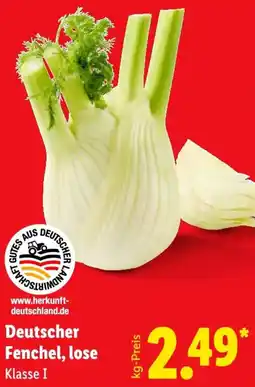 Lidl Deutscher Fenchel, lose Angebot