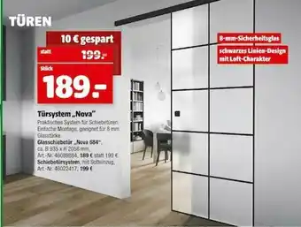 Hagebau Türsystem Nova Angebot