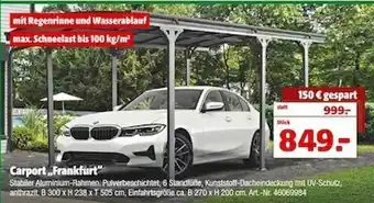 Hagebau Carport „frankfurt“ Angebot