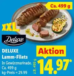 Lidl DELUXE Lamm-Filets Angebot