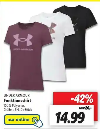 Lidl Under Armour Funktionsshirt Angebot