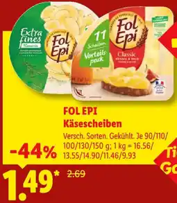 Lidl FOL EPI Käsescheiben Angebot