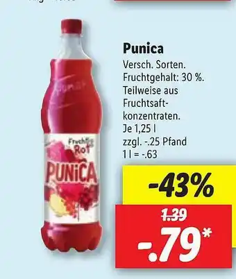 Lidl Punica Angebot