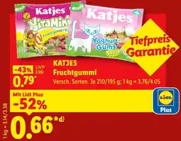 Lidl KATJES Fruchtgummi Angebot