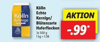 Lidl Kölln Echte Kernige Blütenzarte Haferflocken Angebot