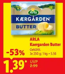 Lidl Arla Kaergarden Butter Angebot