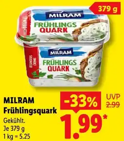 Lidl MILRAM Frühlingsquark Angebot