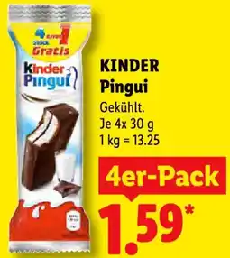 Lidl KINDER Pingui Angebot