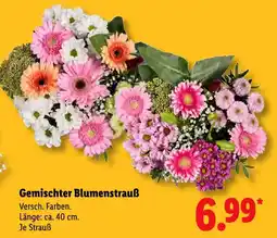Lidl Gemischter Blumenstrauß Angebot