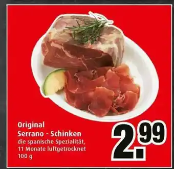 Markant Original Serrano - Schinken Angebot