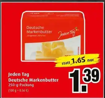 Markant Jeden Tag Deutsche Markenbutter Angebot