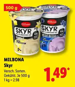 Lidl Milbona Skyr Angebot