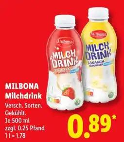 Lidl Milbona Milchdrink Angebot